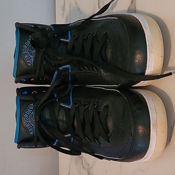 Nike Air Jordan II 2 Retro Radio Raheem High Top Basketball Sneakers Men's 9.5 - Picture 4 of 16